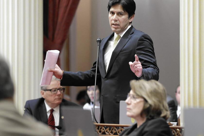 State Senate leader Kevin de León helped expand California’s film and TV tax credit program.