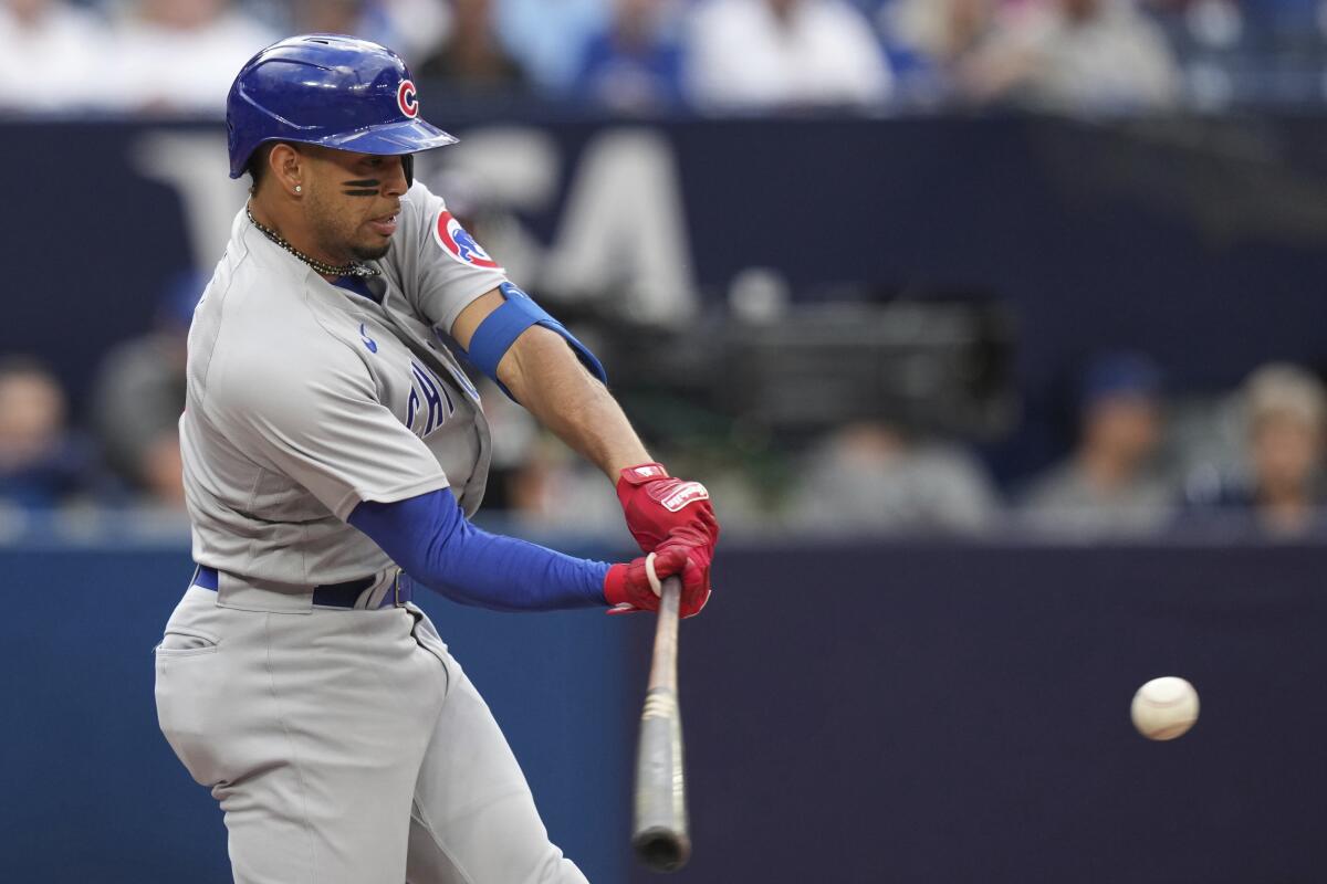 Morel's double in the ninth lifts Cubs over Blue Jays 5-4 - The