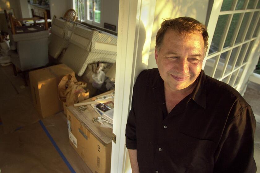 Don Cribb in 2001 when his vision for an Artist Village began to take hold in Santa Ana. 