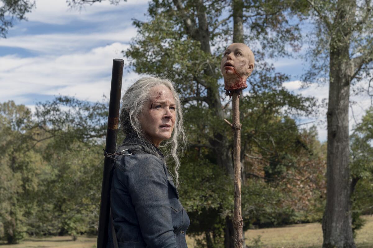 Carol (Melissa McBride) is headed for the spinoff show that will launch after "The Walking Dead" runs its course in 2022.
