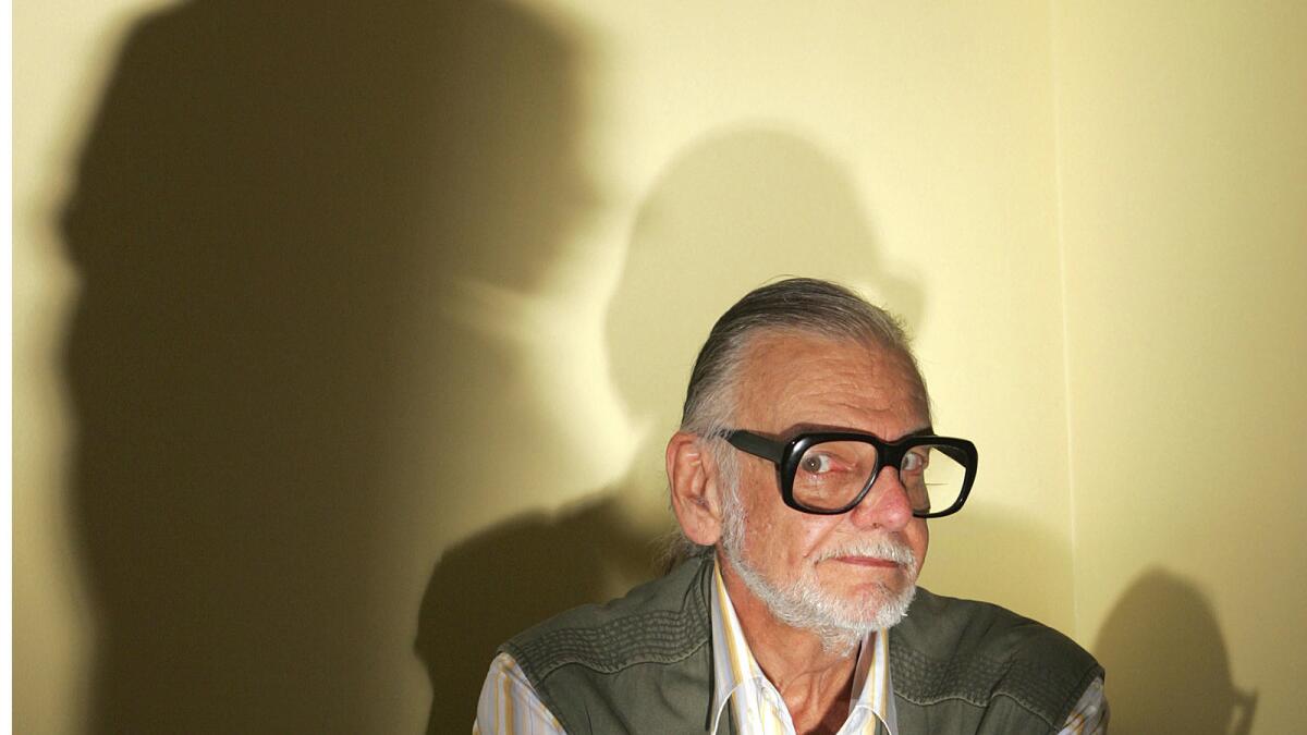 Zombie?movie master George Romero, director of "Night of the Living Dead," "Dawn of the Dead," Day of the Dead," and his latest film "Land of the Dead."