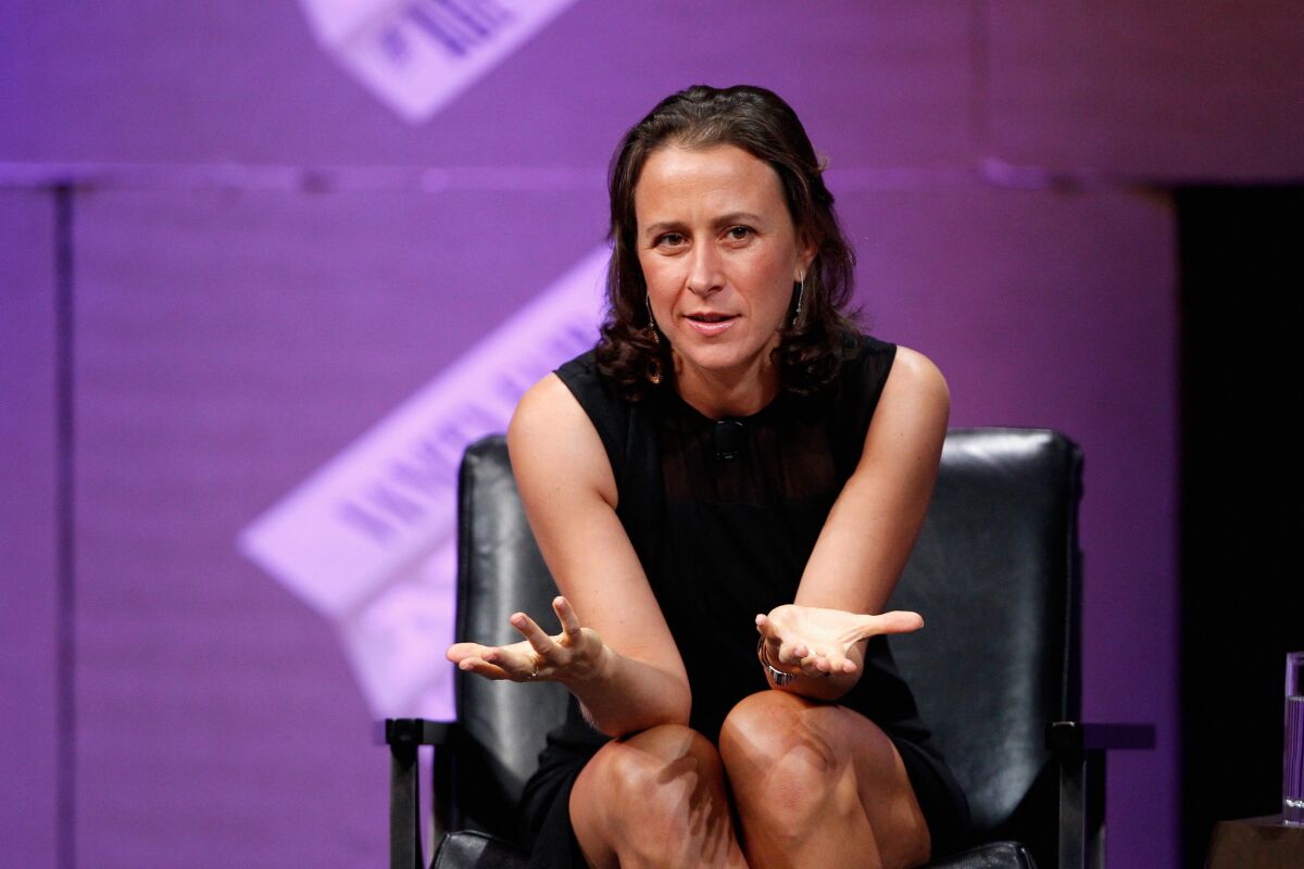 Anne Wojcicki, shown in 2014, is CEO and co-founder of 23andMe.