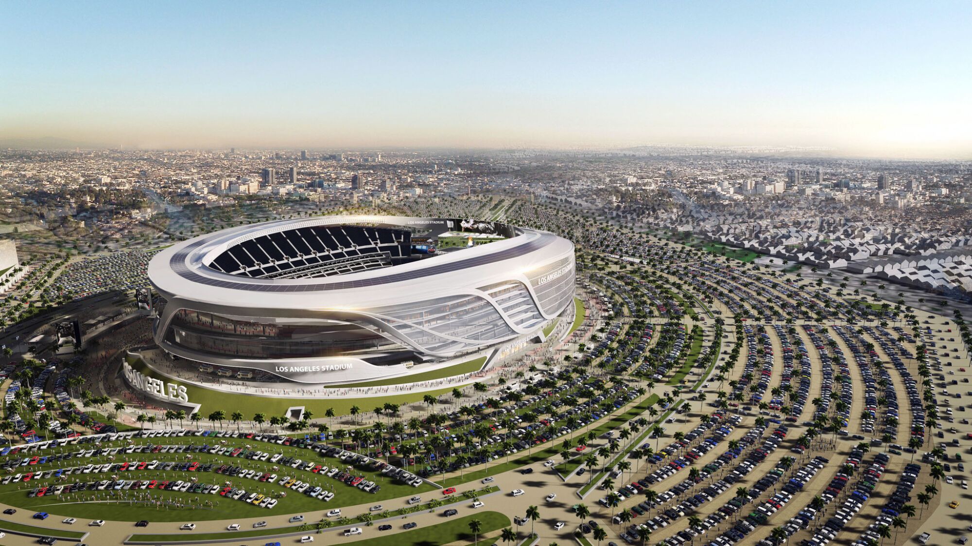 Goldman Sachs has crafted a public-private partnership to build a stadium in Carson.