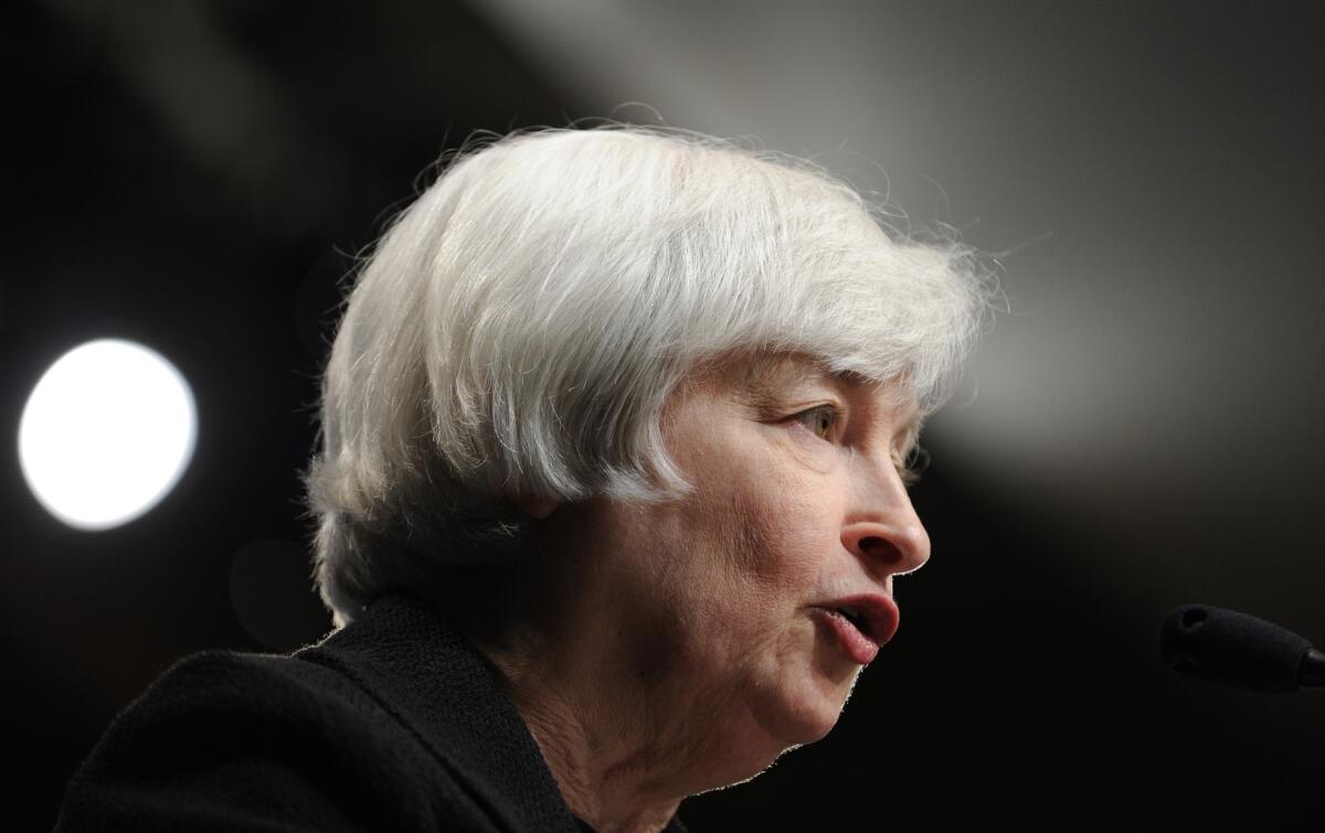 Federal Reserve Chair Janet Yellen whas said the Fed is likely to "reduce the pace of asset purchases in further measured steps."