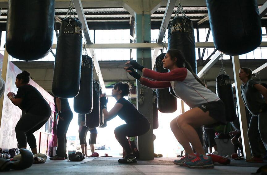 Boxing the way to fitness