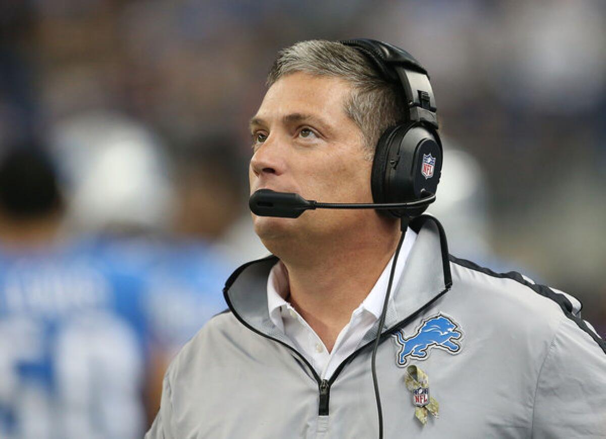 Lions Coach Jim Schwartz, shown during Sunday's game against Green Bay, was a little quick with the challenge flag on Thursday.