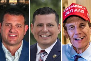 California Congressional District 22 candidates David Valadao(left), Rudy Salas(center), and Chris Mathys(right).