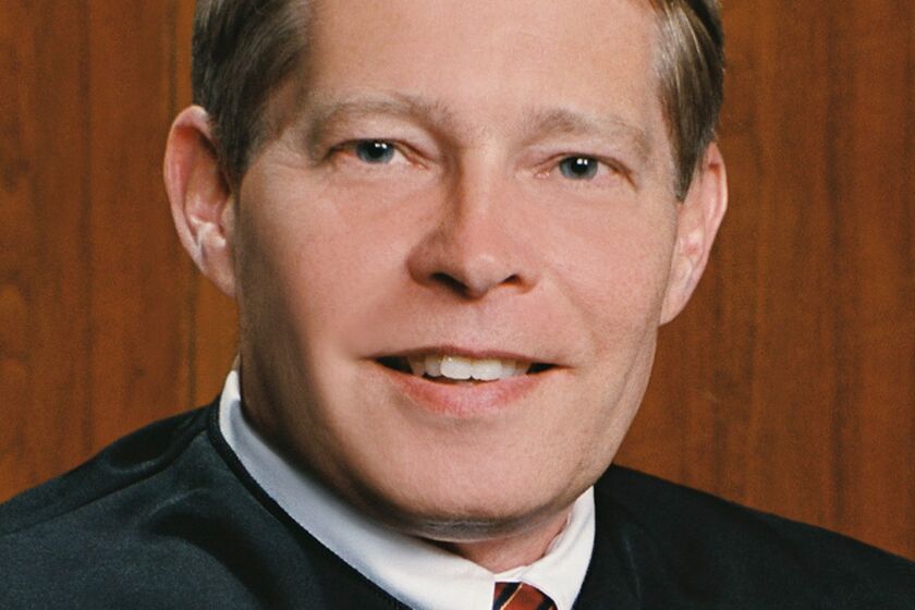 This undated photo provided by the 4th U.S. Circuit Court of Appeals shows Judge J. Michael Luttig who is considered one of the candidates to replace U.S. Supreme Court Chief Justice William Rehnquist who died at his home Saturday, Sept. 3, 2005. (AP Photo/4th U.S. Circuit Court of Appeals) ORG XMIT: WX103