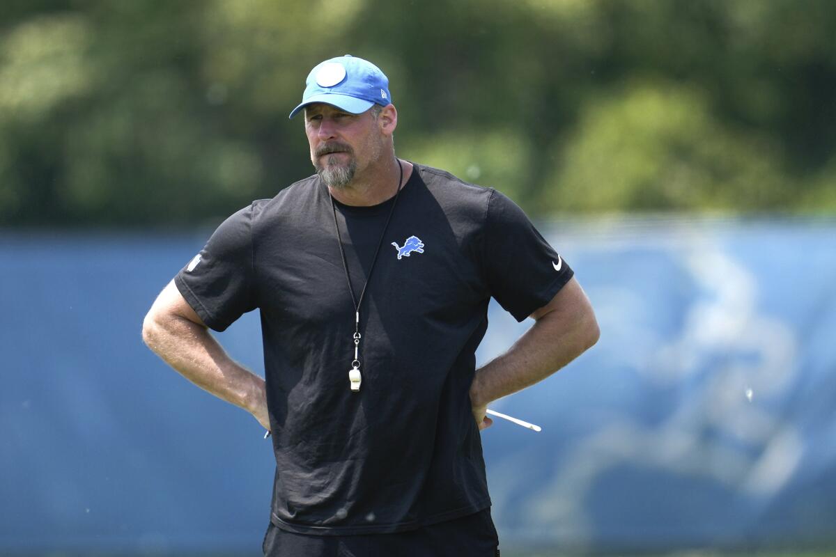 Detroit Lions Training Camp Schedule 2023