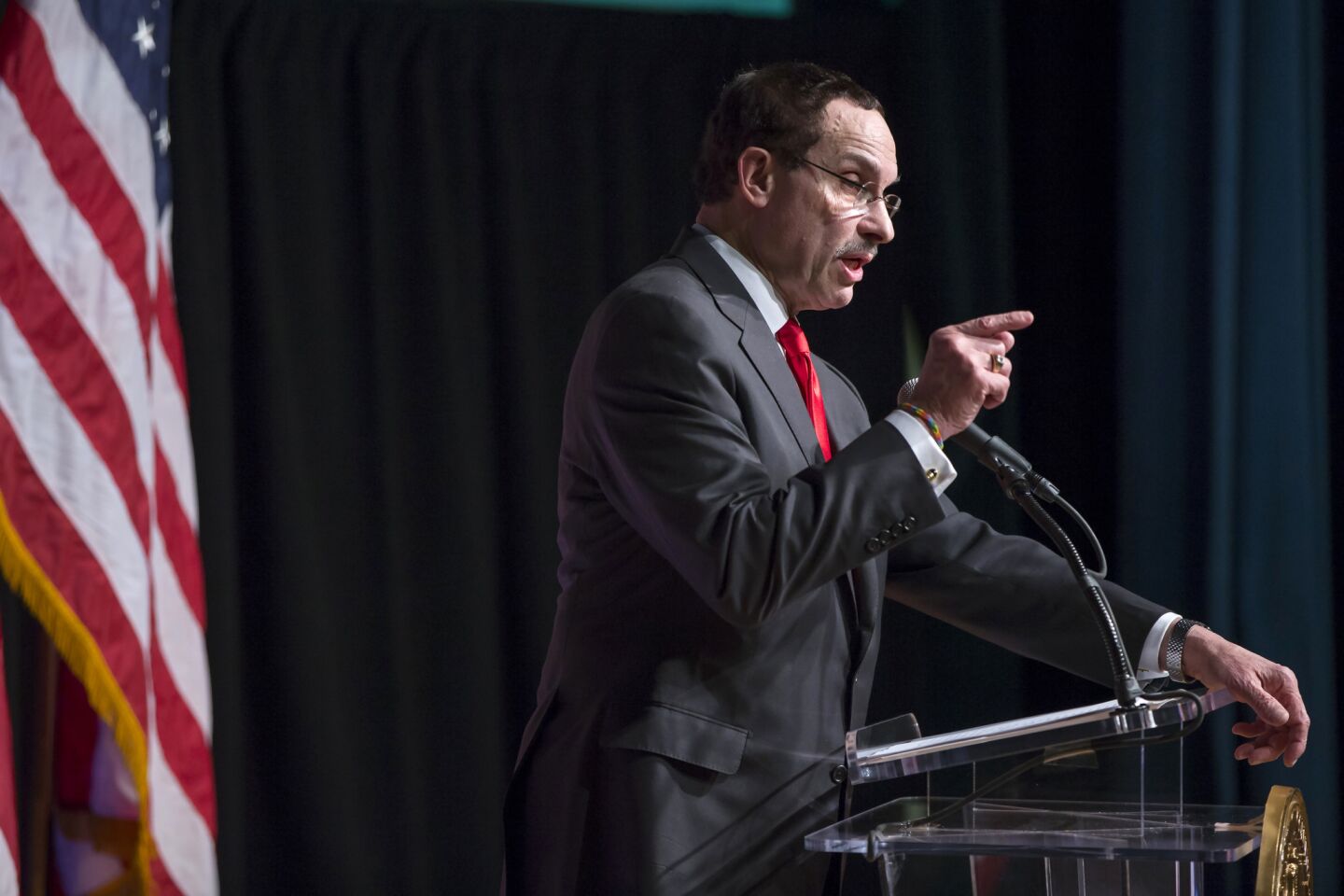 D.C. Mayor Vincent Gray delivers his State of the District address March 11, telling residents that he did not break the law in a campaign-fundraising scandal. Gray's address came one day after a U.S. attorney said the mayor knew about a "shadow campaign" from his 2010 election.
