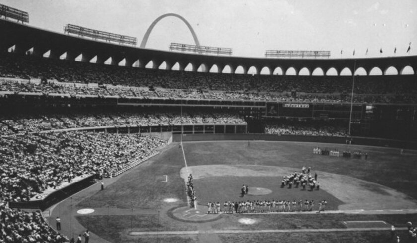 Busch Memorial Stadium was just a couple of months old when it hosted the 1966 All-Star Game.