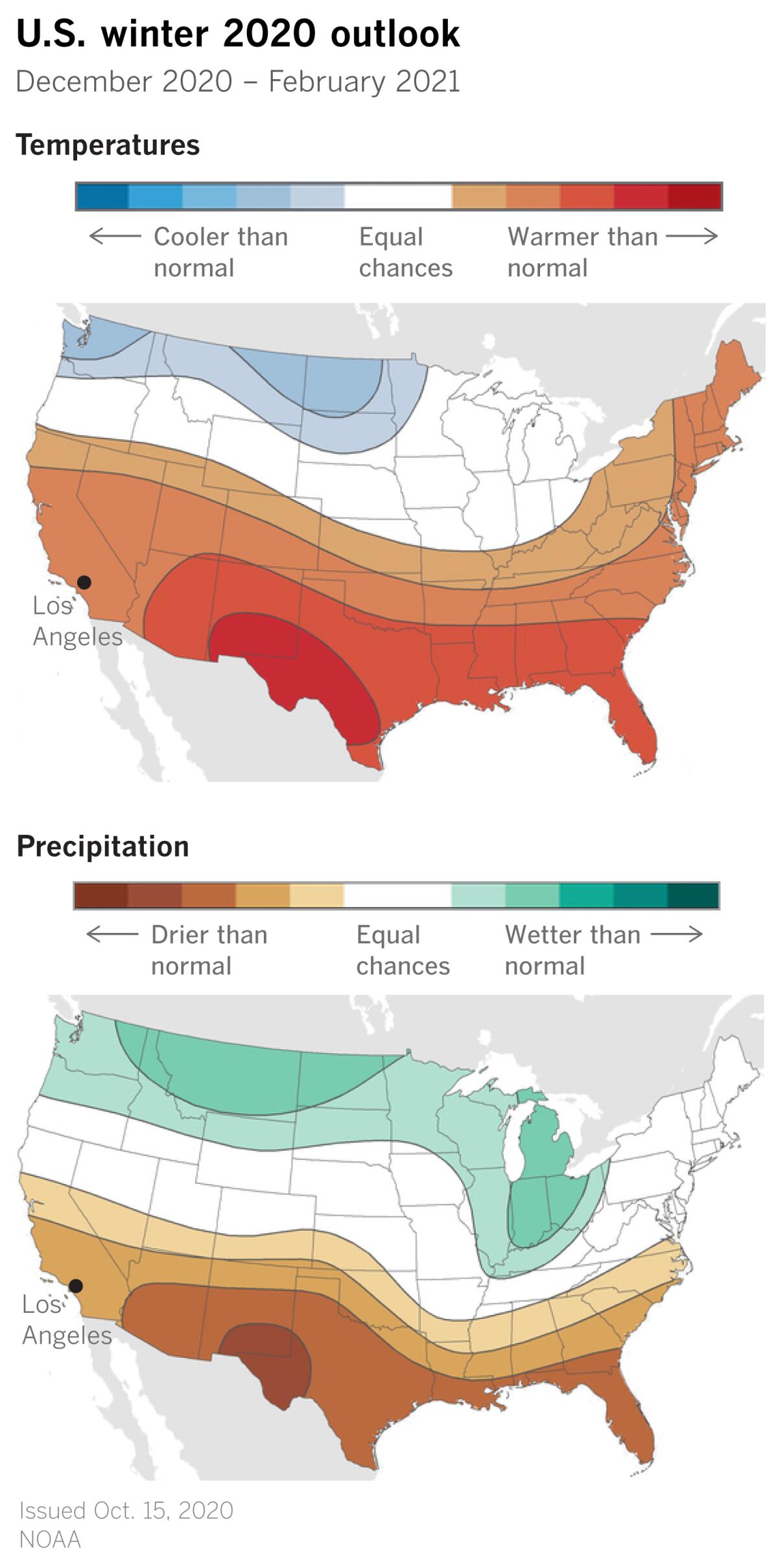 NOAA's outlook for the 2020-21 winter