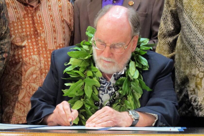 Hawaii Gov. Neil Abercrombie.