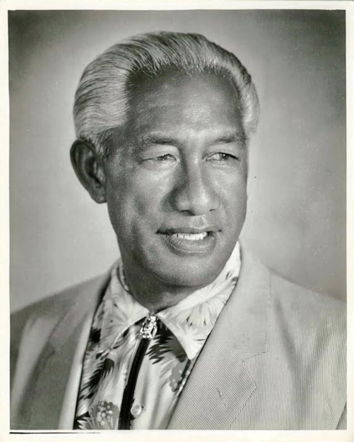 Duke Kahanamoku, considered the father of modern surfing, was honorary chair of the 1966 world championships in Ocean Beach.