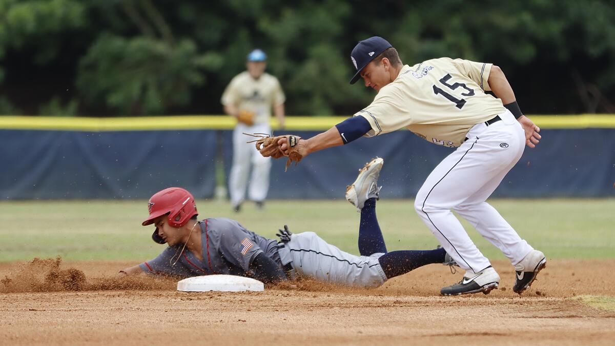 Quinn Hoffman plays baseball at Harvard