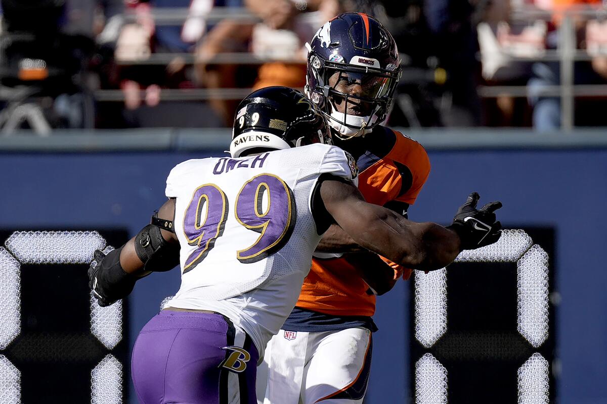 Ravens' Oweh strong so far in debut season - The San Diego Union