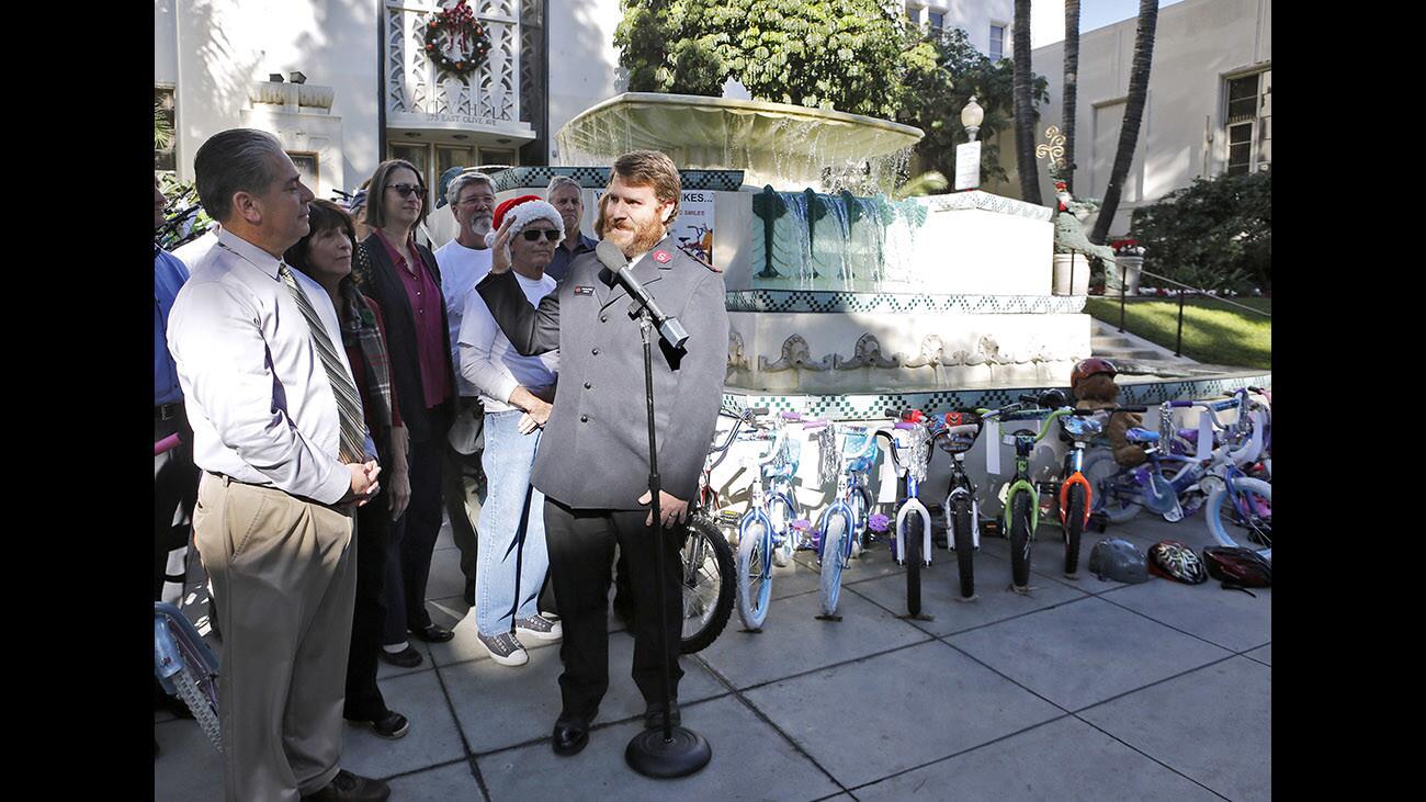 Photo Gallery: Burbank Bike Angels to donate dozens of bikes to local children for Christmas