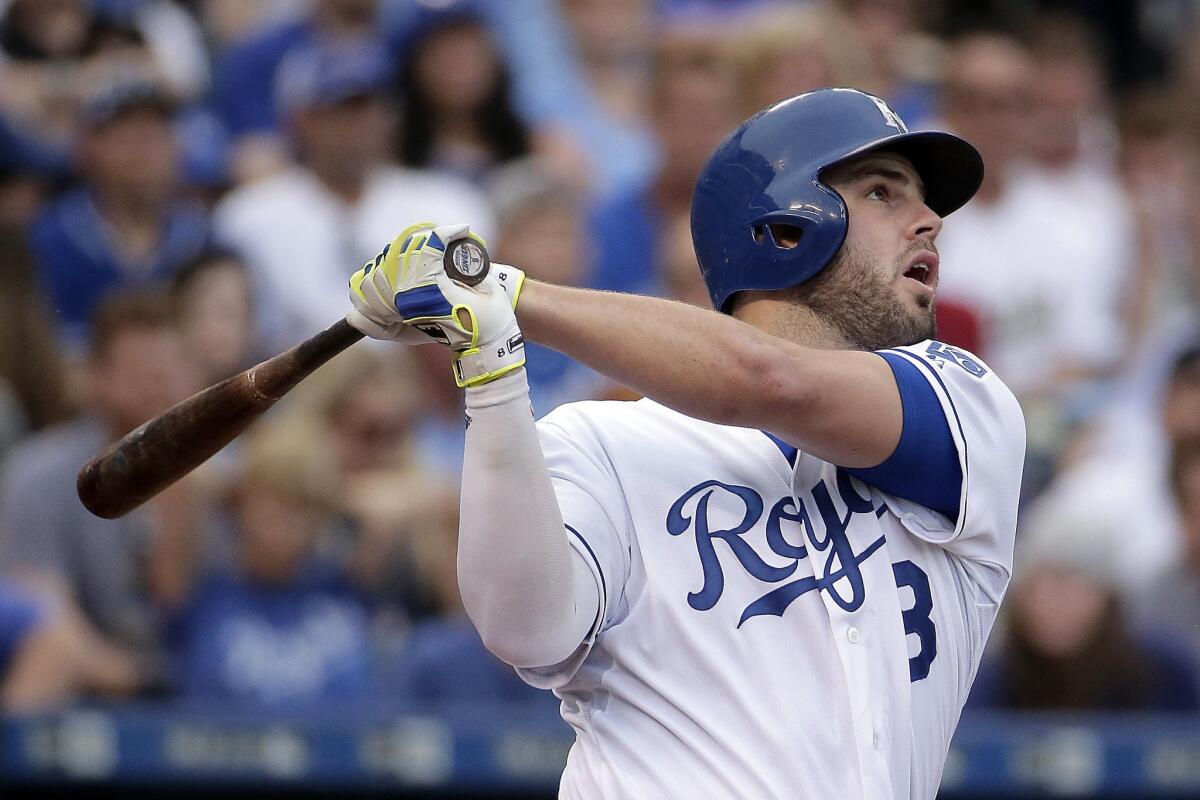 Kansas City's Mike Moustakas is going to the All-Star Game as winner of the final fan vote in the American League.