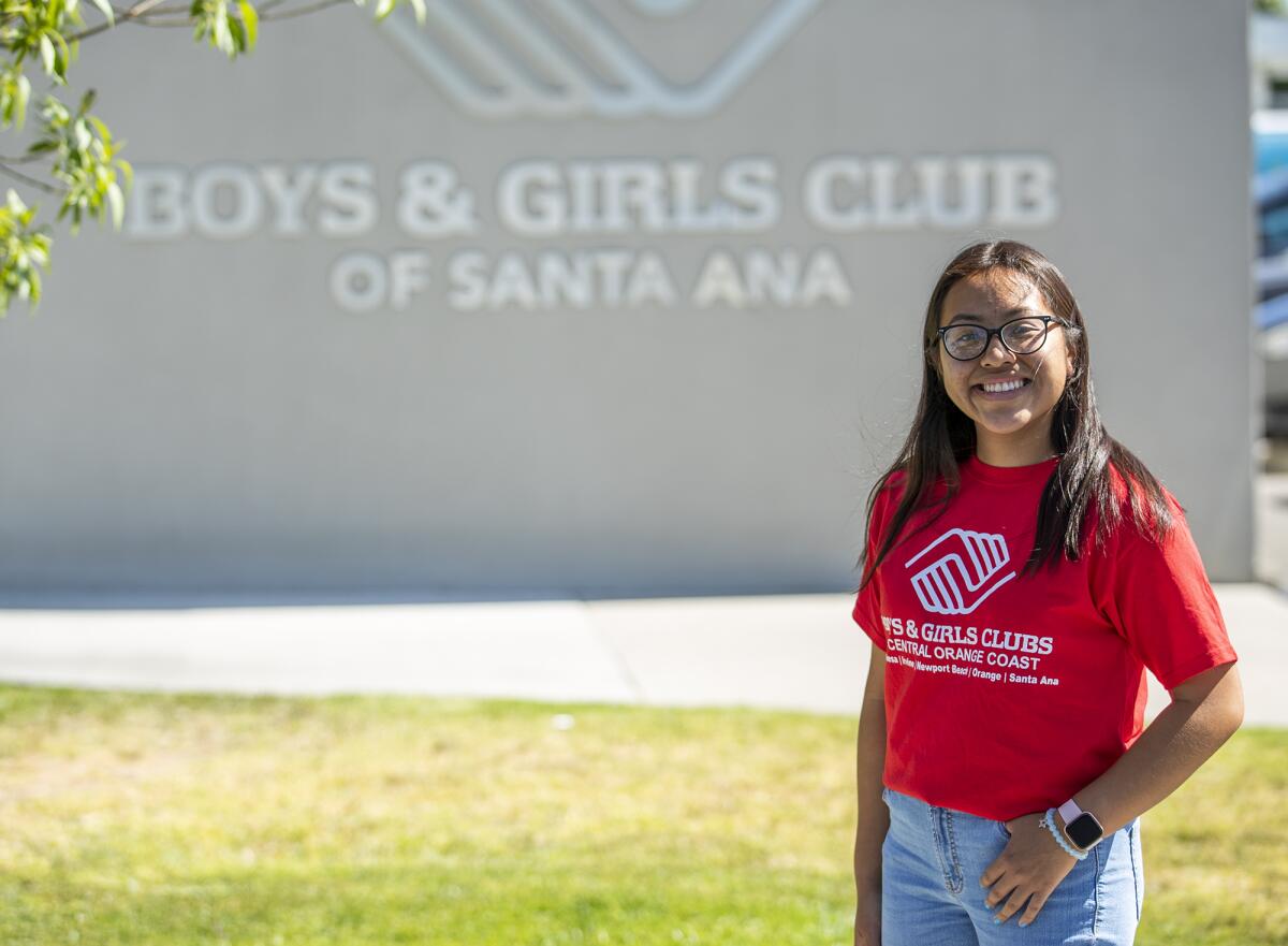 Estrella Rivera, a participant in the Boys & Girls Clubs College Bound program.
