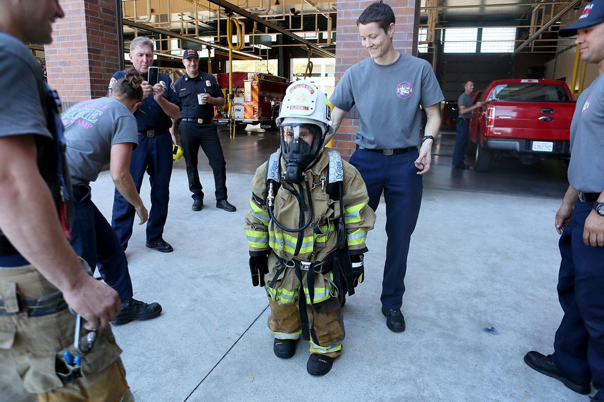 Photo Gallery: Glendale Fire Dept, first ever Girls Camp includes all