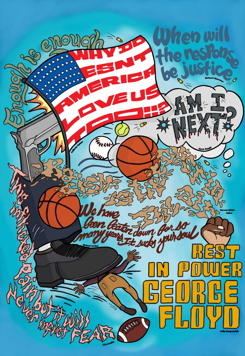 Illustration for LZ Granderson's column