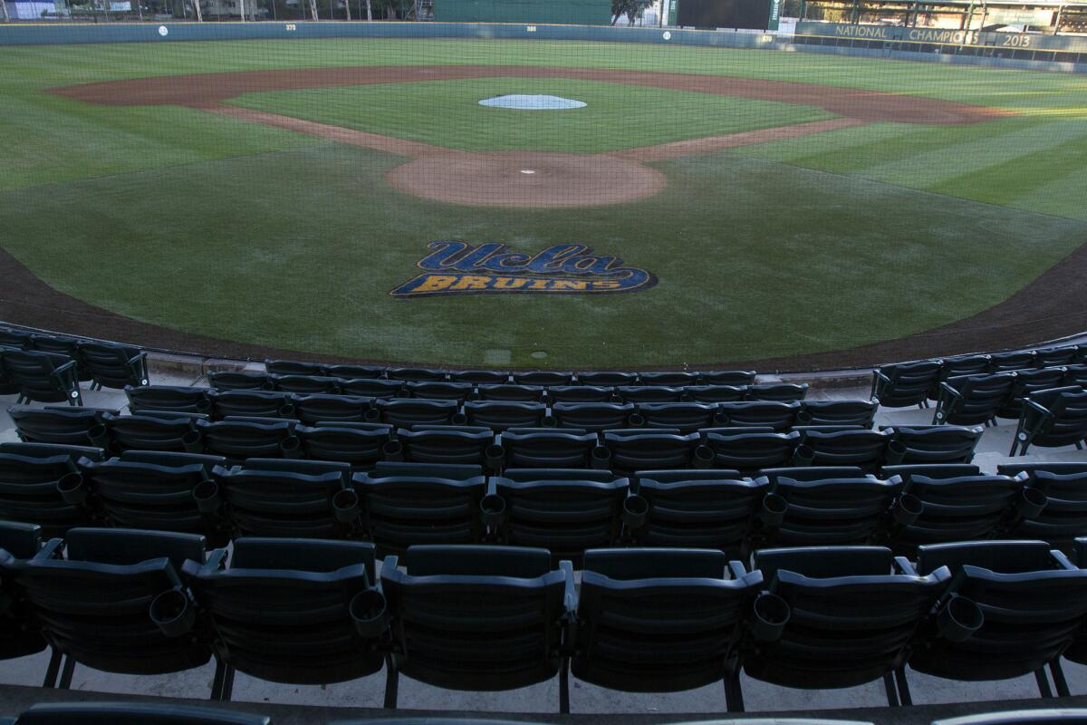 UCLA's Jackie Robinson Stadium, on property in West Los Angeles leased from the U.S. Department of Veterans Affairs.