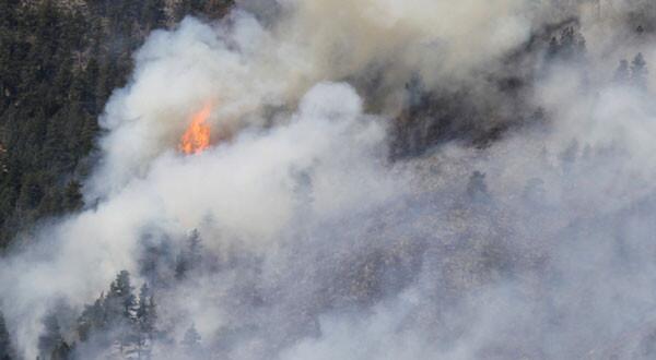 Colorado: High Park fire near Fort Collins