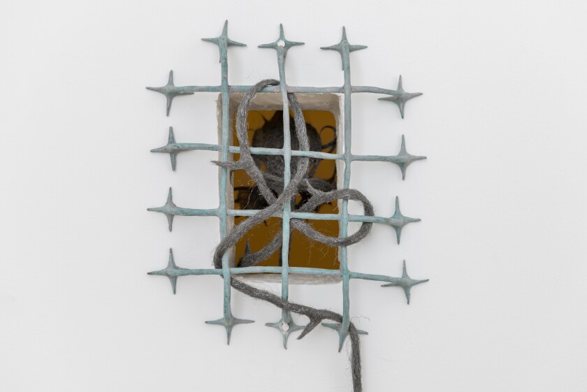 Detail of “The Nymph by the Window” by the artist duo ASMA.