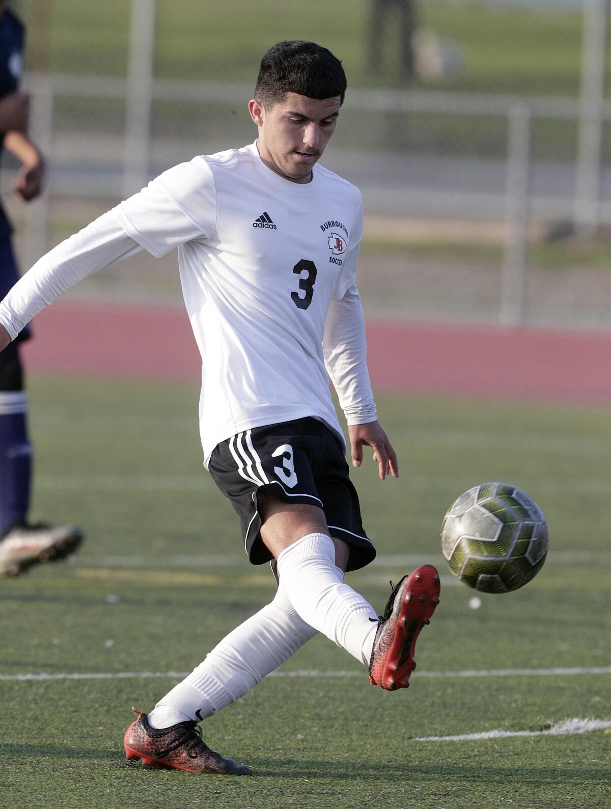 Burroughs High's Manny Gonzalez was honored with All-CIF Southern Section Division III first-team honors.