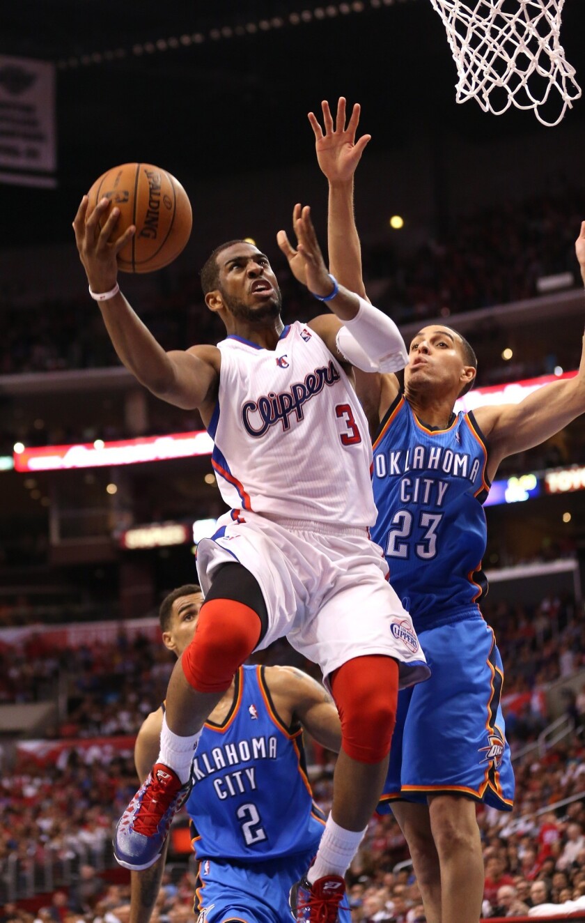 Clippers guard Chris Paul doesn't appear to be setting his sights on joining another NBA team.