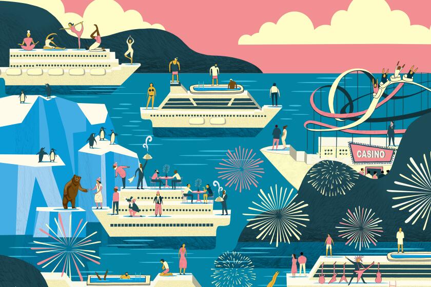 Cover illustration for the Travel Cruise issue.