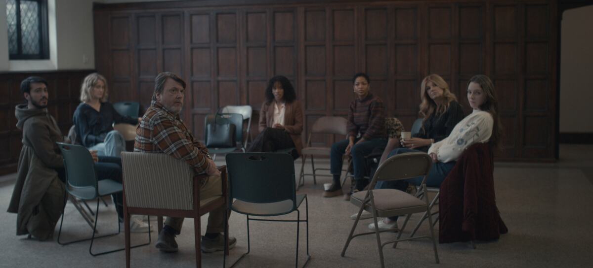 A grief support group