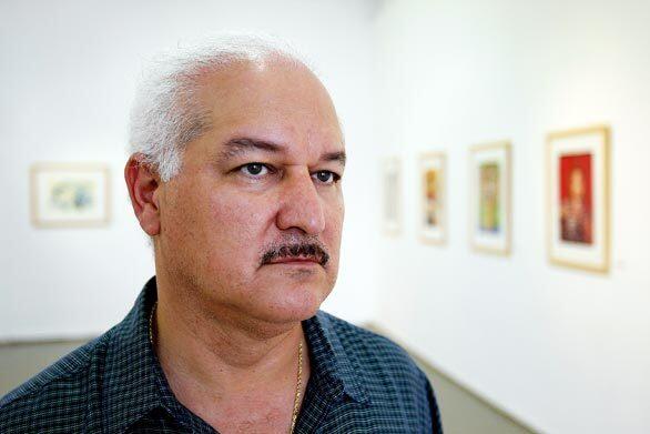 Armando Duron is the president of the Self Help Graphics & Art board in Easl L.A. The nonprofit group is a nationally recognized center for Chicano and Latino arts, designed to advance art through exhibition and training and be a resource for young and emerging artists.