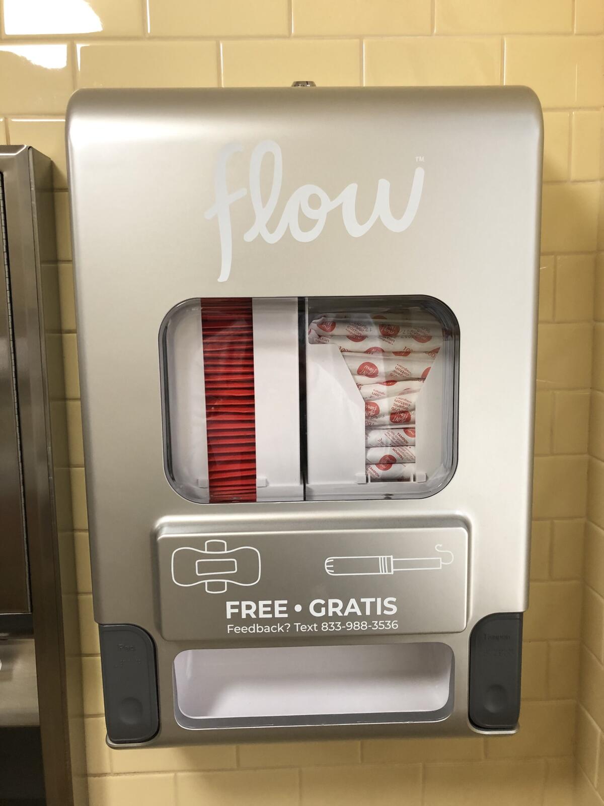 Menstrual supply dispensers at local libraries part of mission to end  'period poverty', Local News