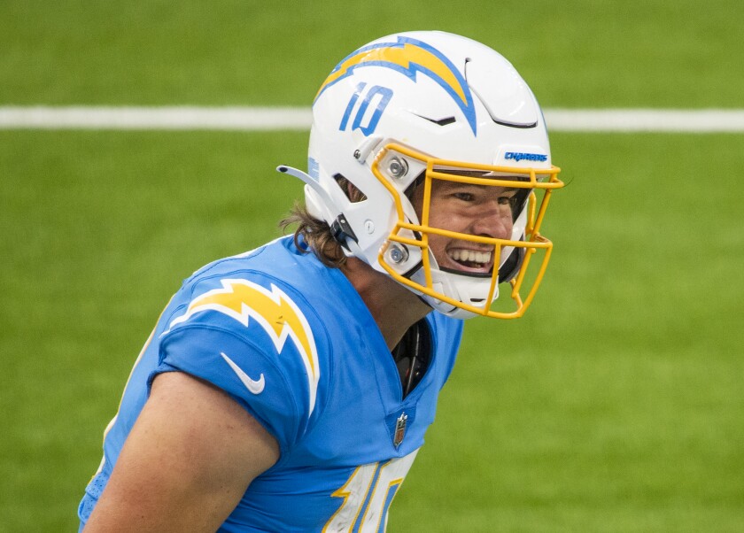 Chargers' Justin Herbert is NFL Offensive Rookie of the Year The San