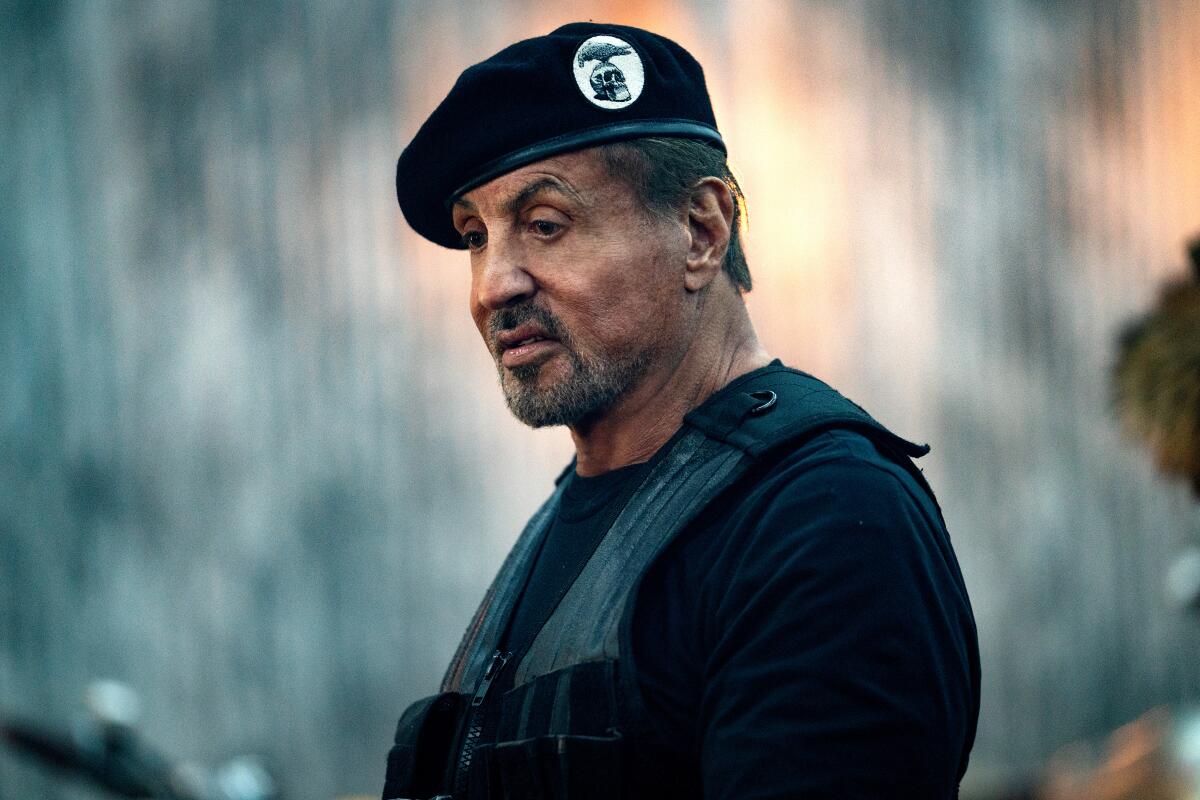 Sylvester Stallone as Barney Ross in "Expend4bles."