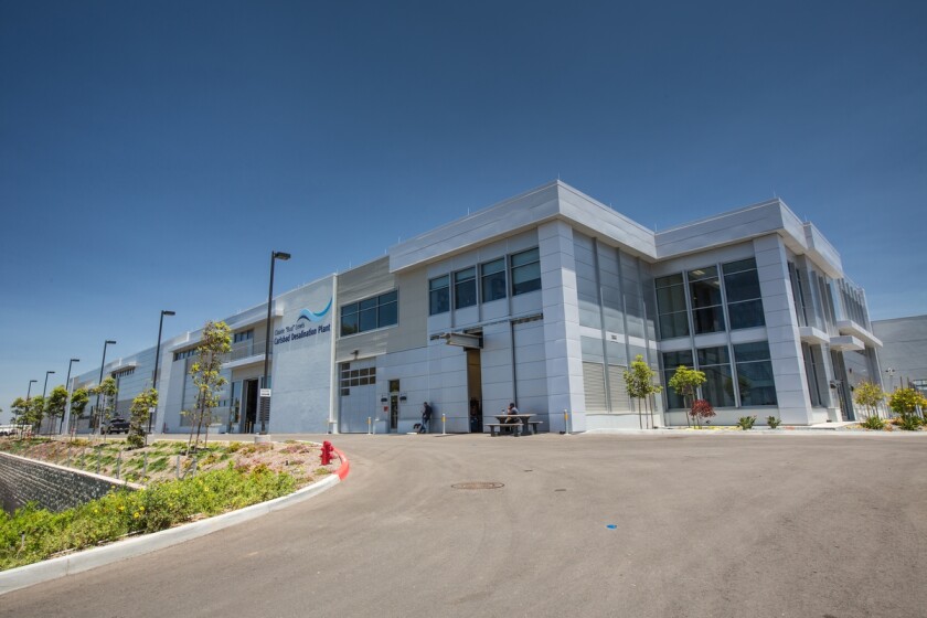 The Claude "Bud" Lewis Carlsbad Desalination Plant was built by Poseidon Water.