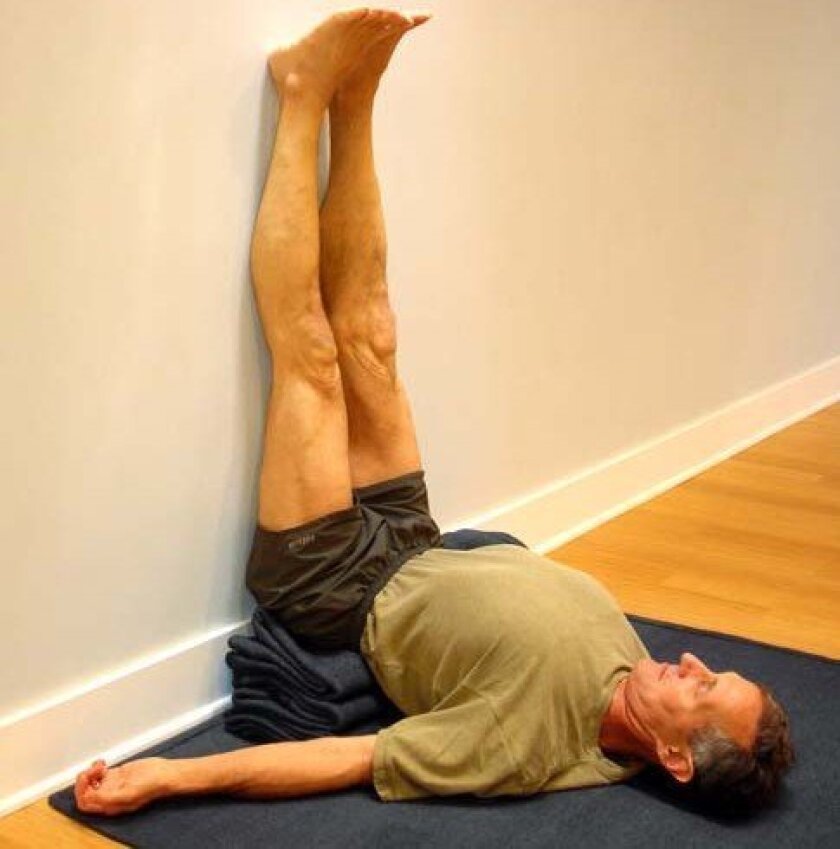 Roger Cole is teaching Restorative Yoga at La Jolla Yoga Center. Photo: Courtesy