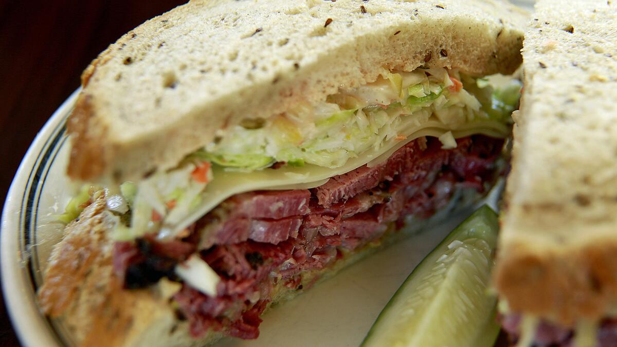 Langer's Deli #19 sandwich