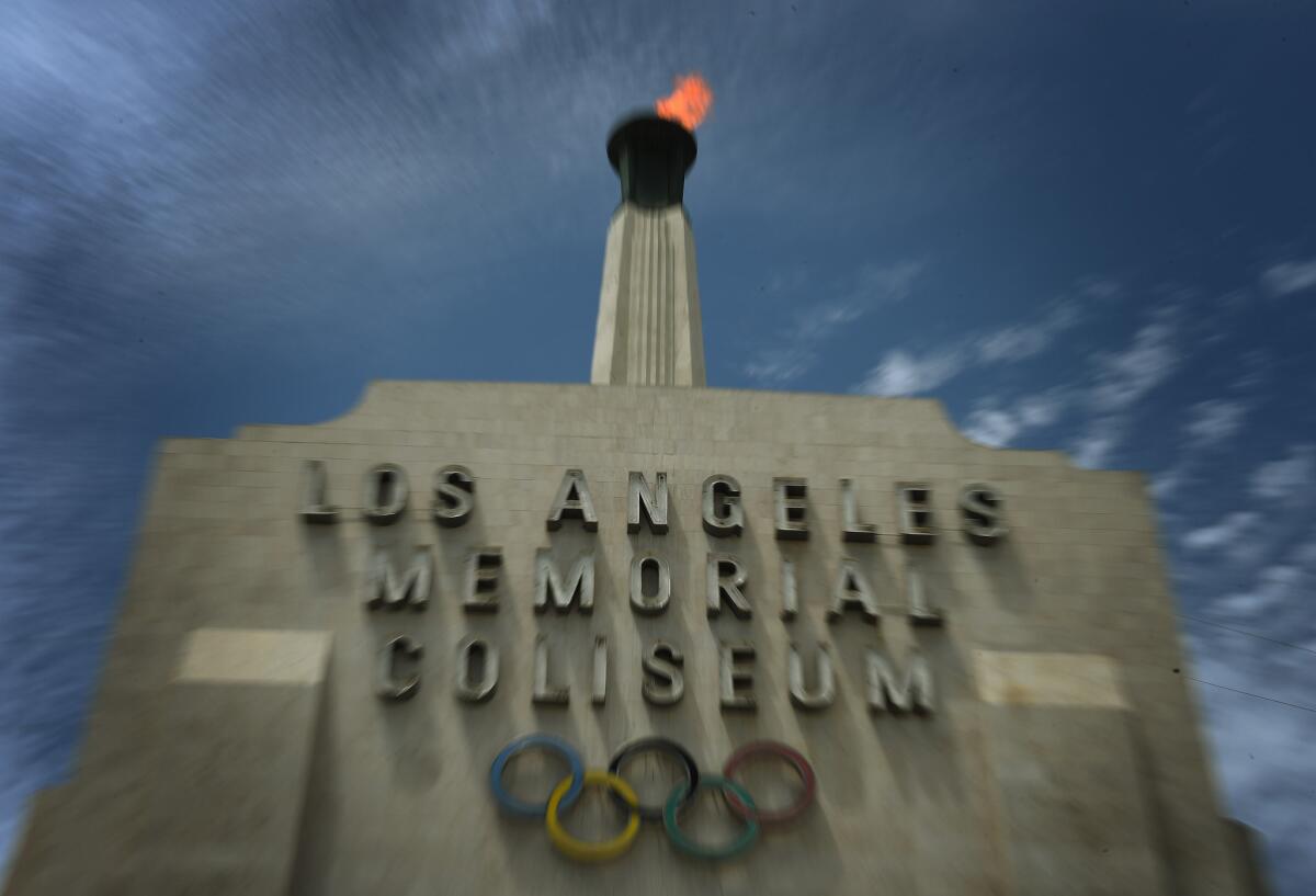 The Los Angeles Memorial Coliseum could play an important role once again if the city is awarded the 2024 Summer Olympics.