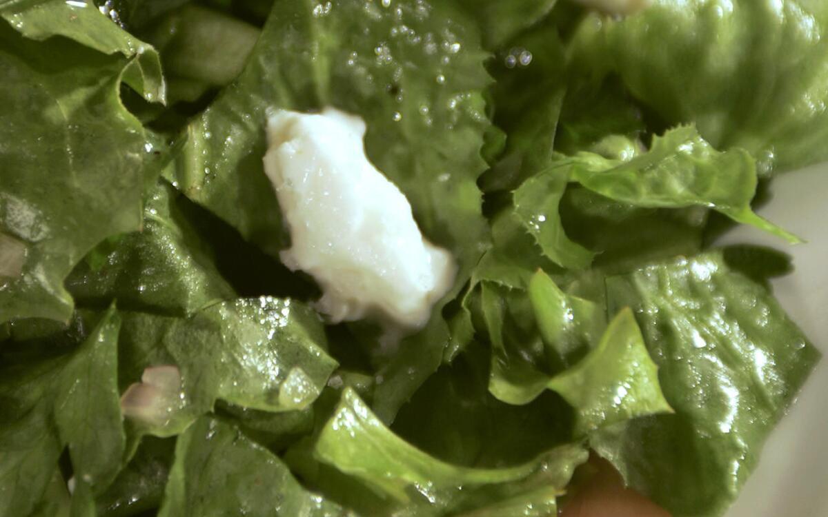 Escarole and parsley salad