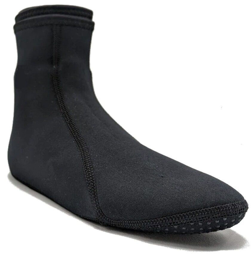 One of DragonSkin's stingray-resistant booties.