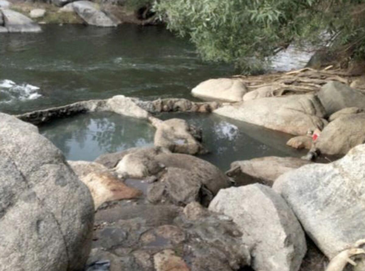 Two deaths force closure of Miracle Hot Springs along Kern River - Los  Angeles Times