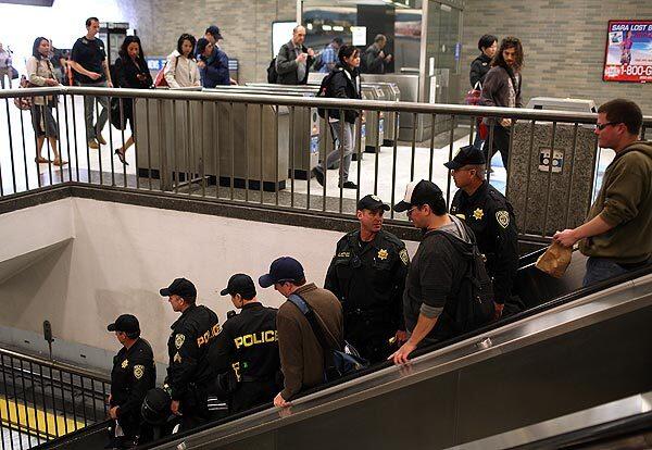 BART protest