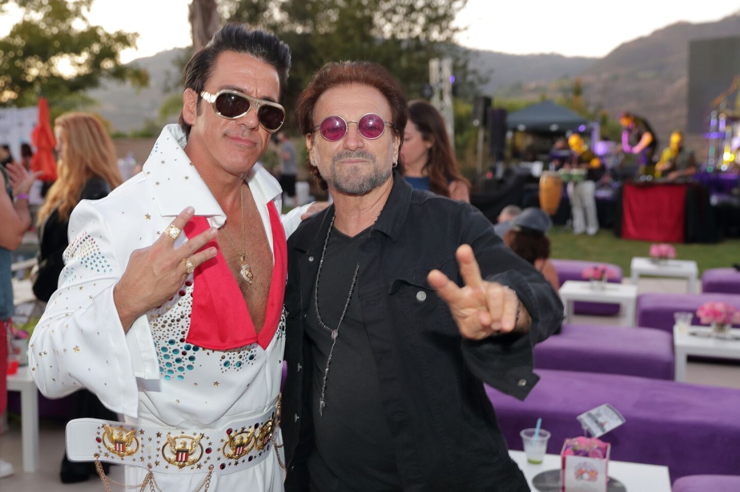 "Elvis" and "Bono"