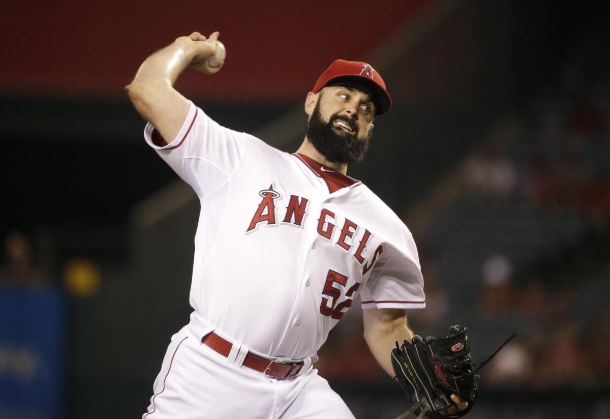Matt Shoemaker last made a start for the Angels on Sept. 15, but he said he'll be ready to go for the American League division series.
