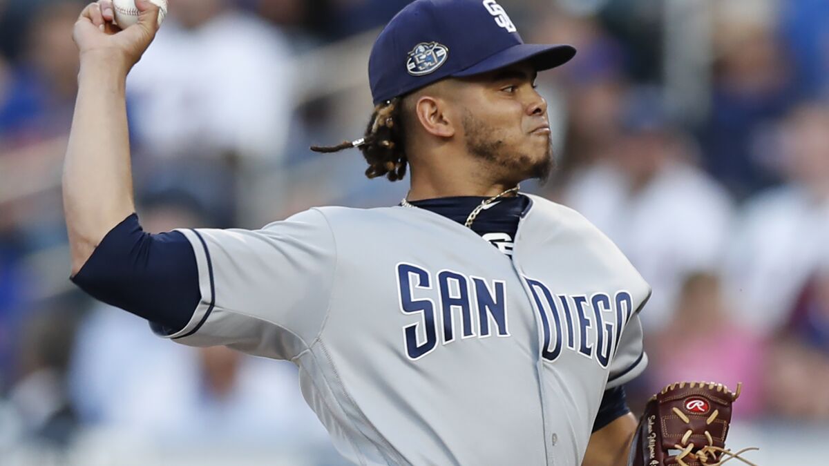 Dinelson Lamet continues to build toward Padres' 2020 vision for him - The  San Diego Union-Tribune