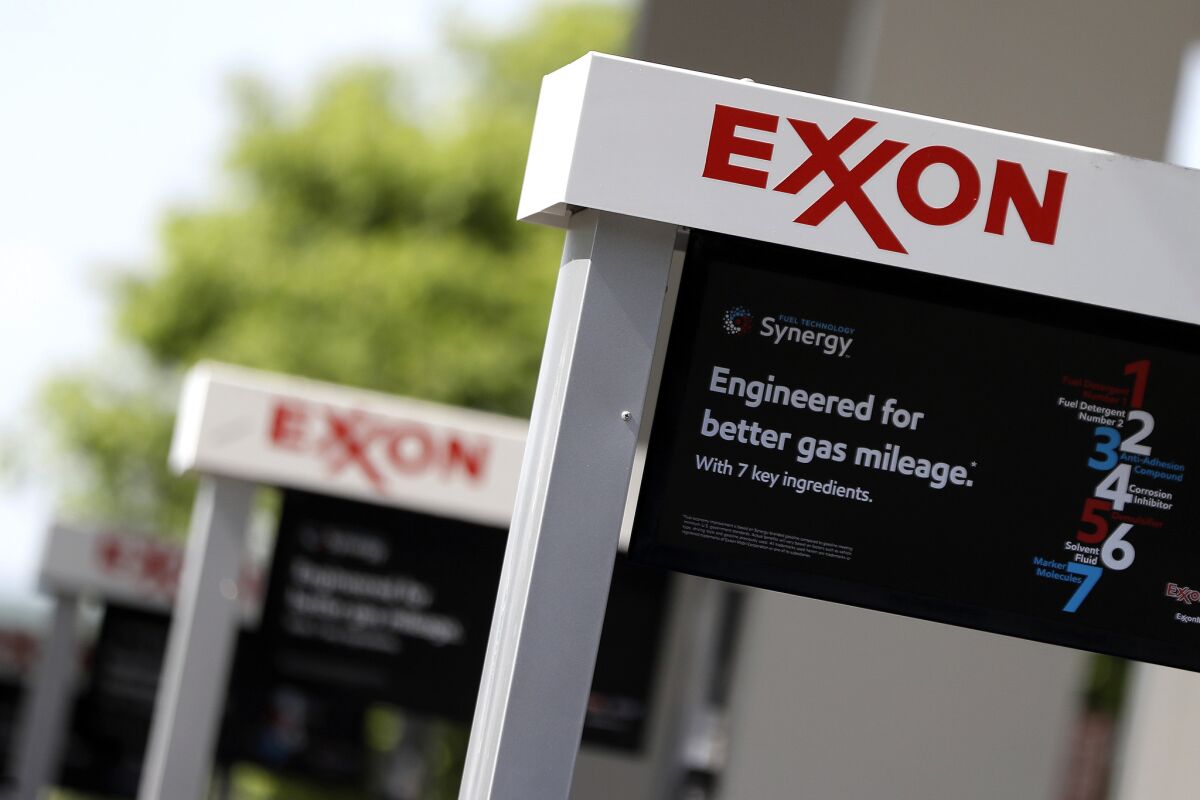 New York’s attorney general is suing Exxon Mobil, saying the company misled investors about the risks climate change posed to its business.