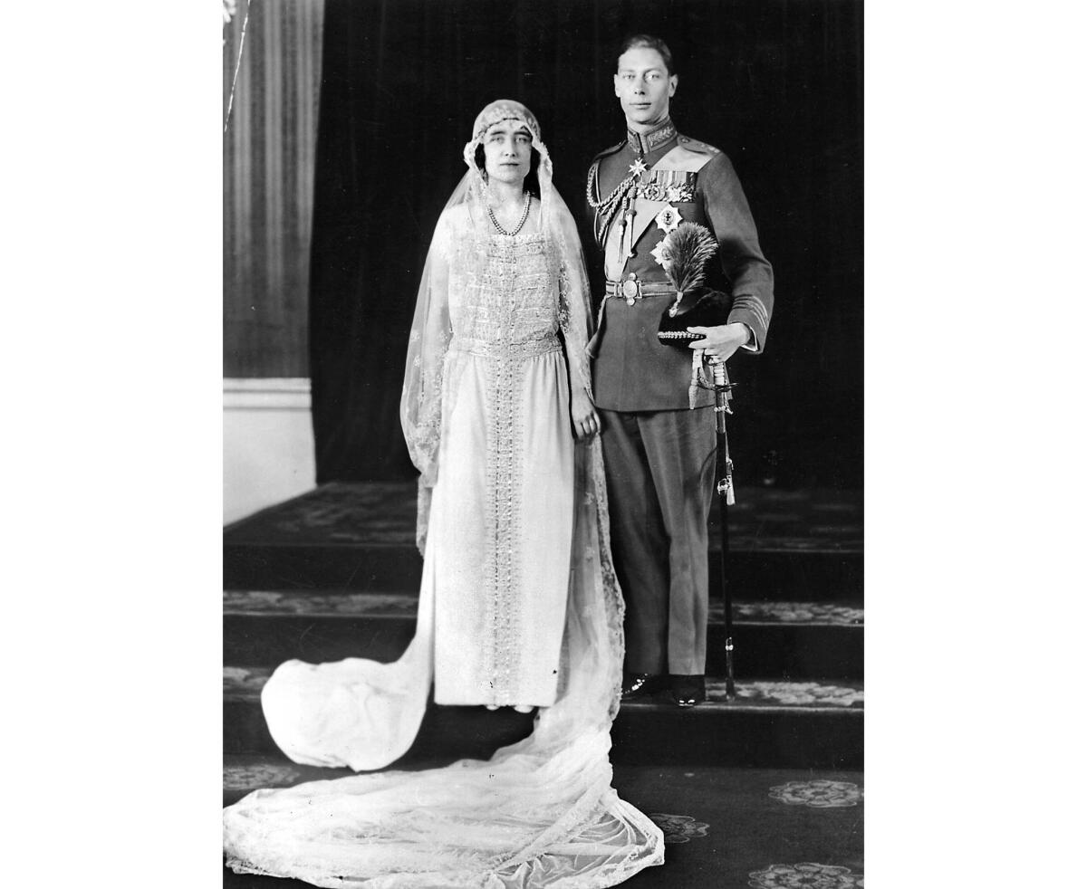 April 26, 1923: The wedding of Prince Albert, later King George VI, and Lady Elizabeth Bowes-Lyon.