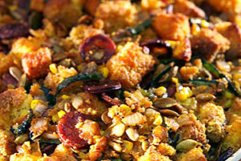 STUFFING: Pumpkin is a holiday multi-tasker.